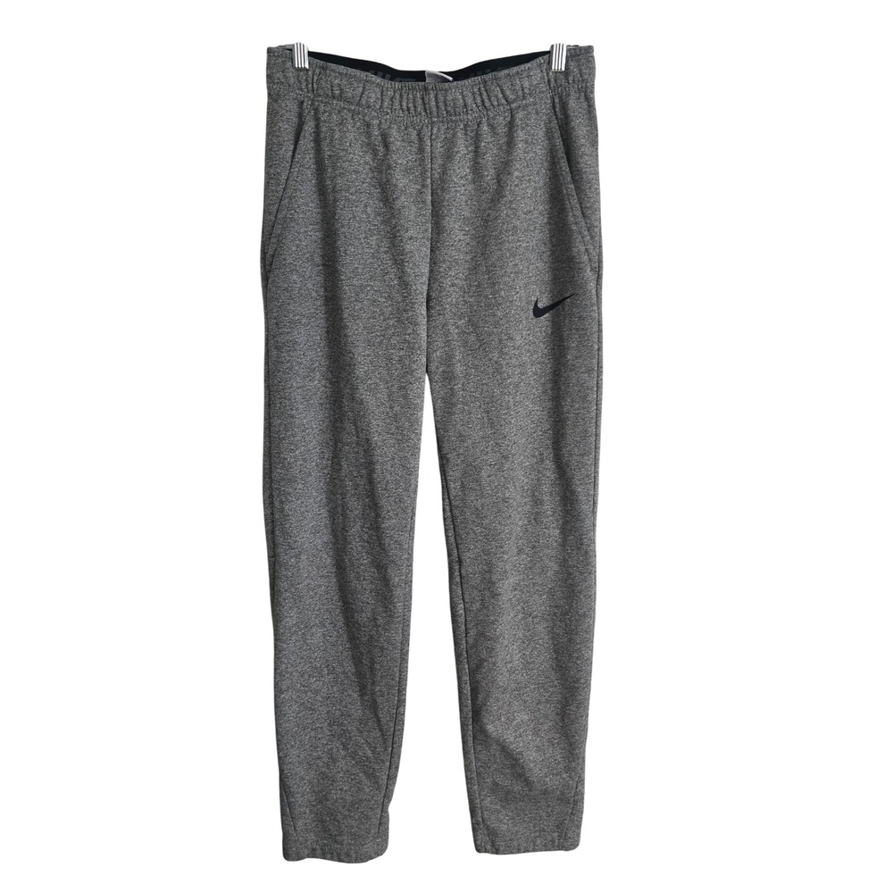 Nike Therma Fit Sweatpants Men's Medium Gray Athletic Tapered Joggers Training
